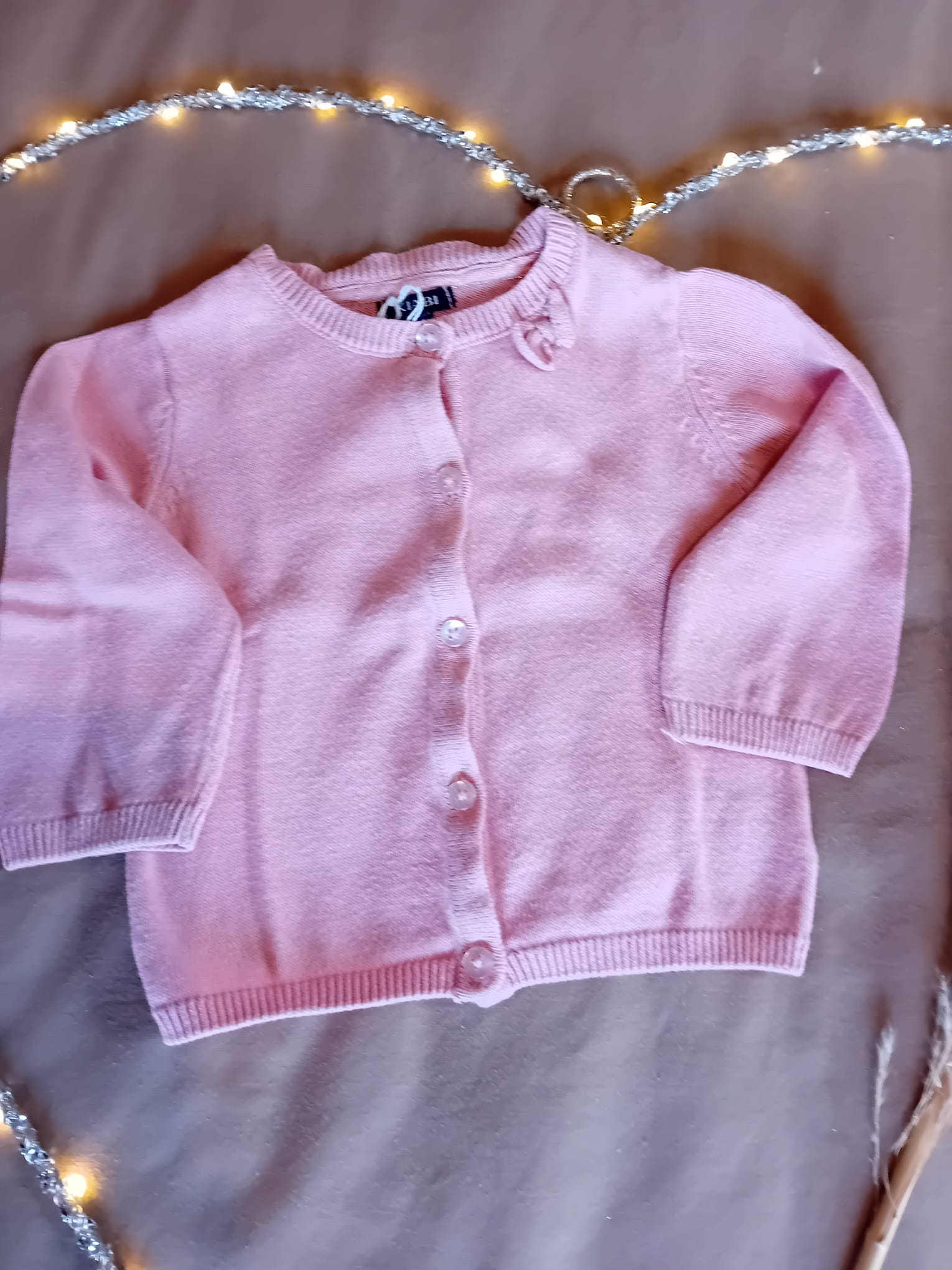 Gilet rose léger  2