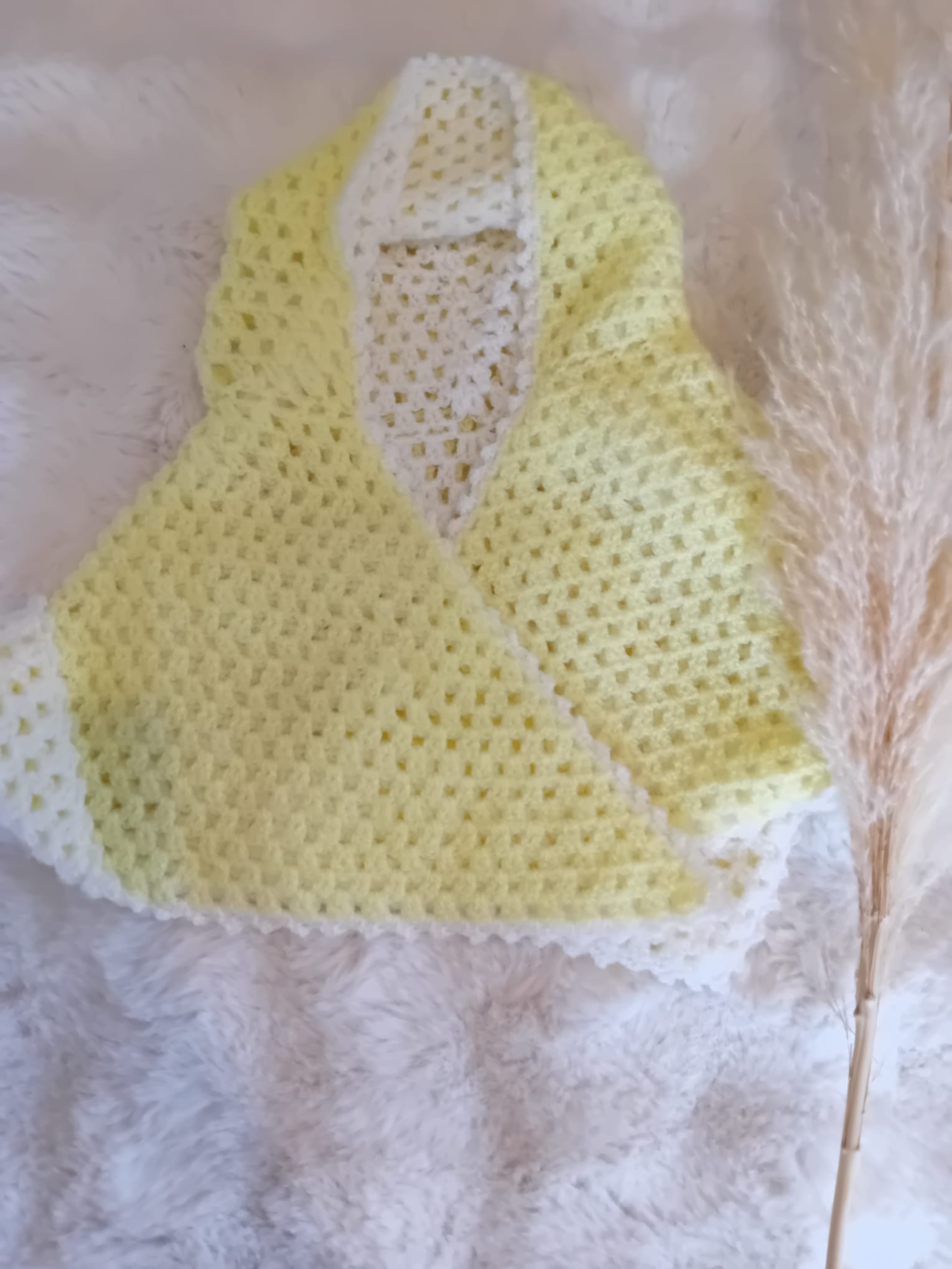 Gilet type poncho 2