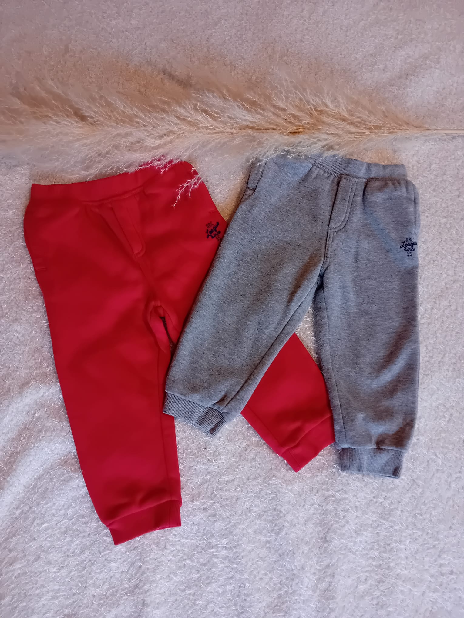 2 pantalons de survêtement 