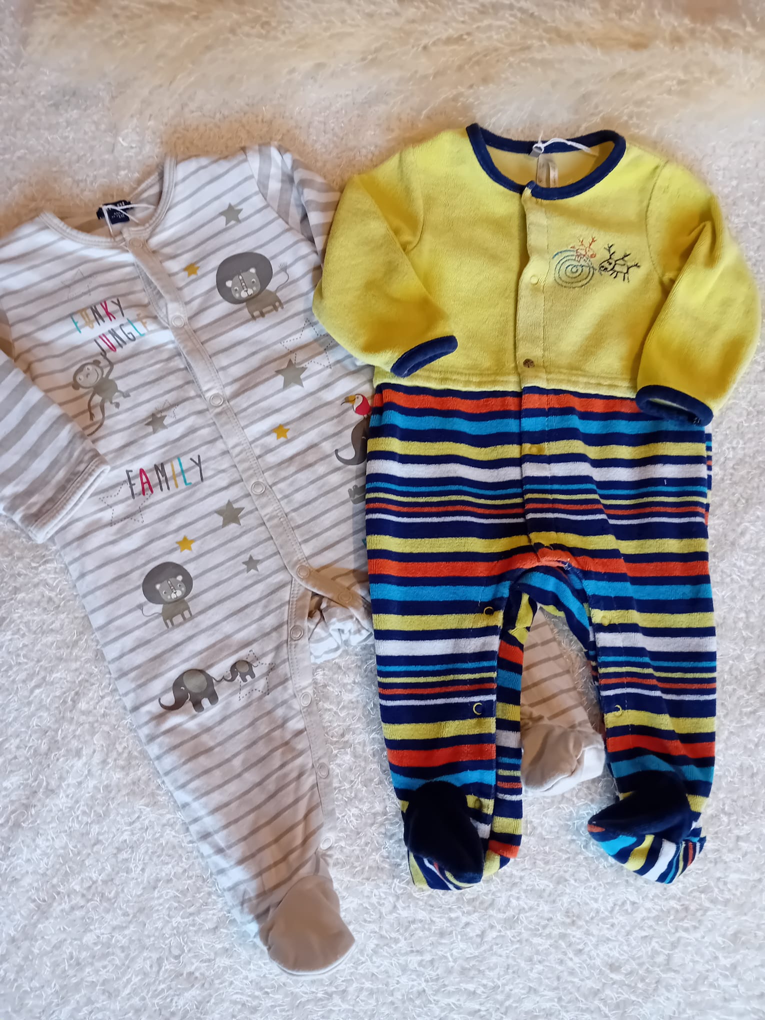 Lot de 2 pyjamas épais  2