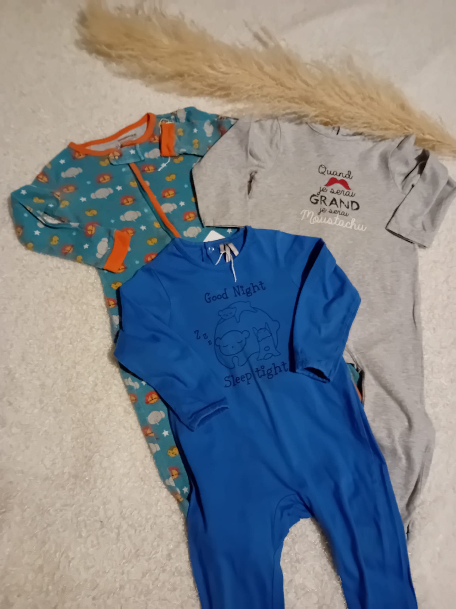 Lot de 3 pyjamas  2