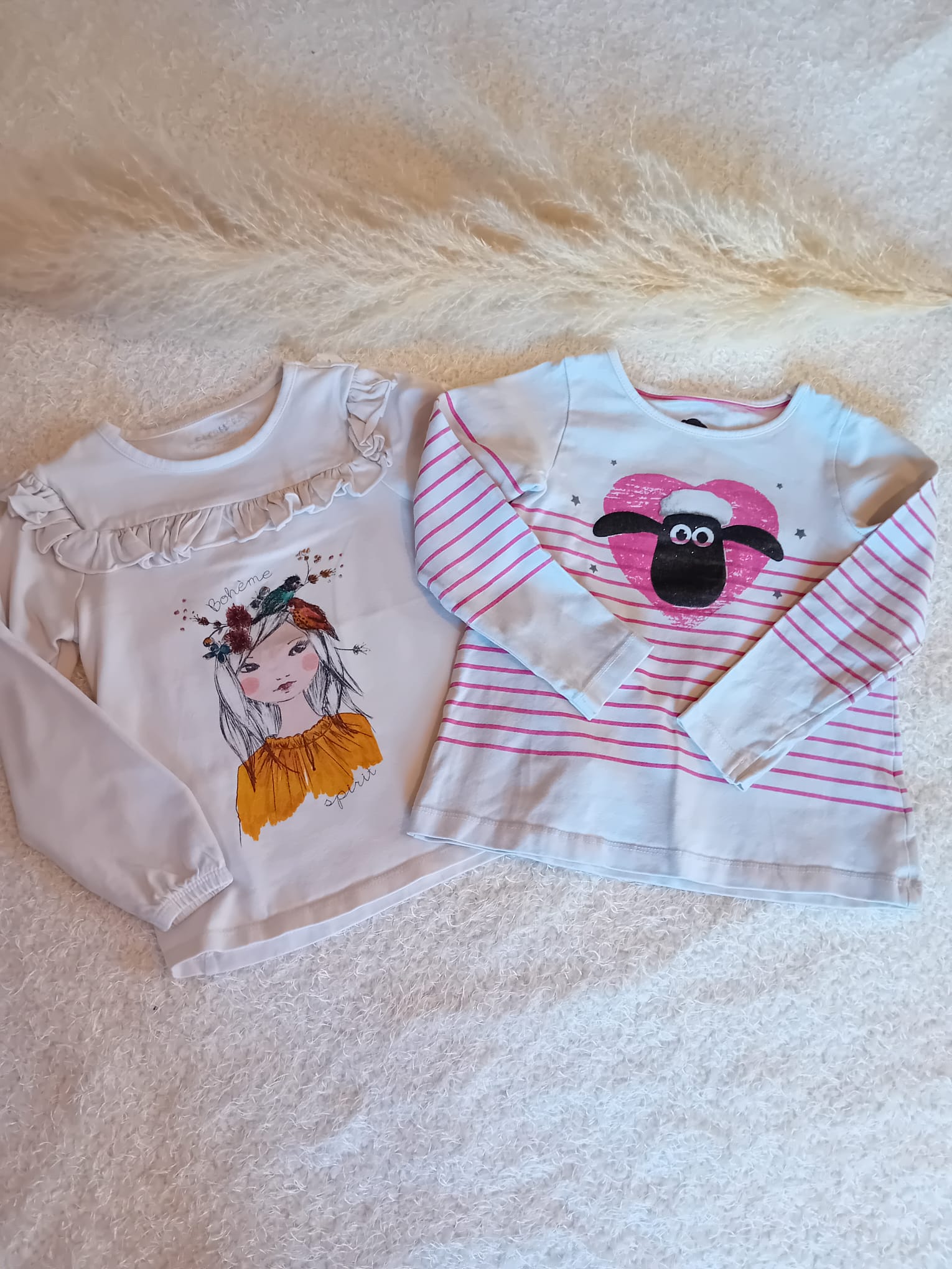 Lot de 2 T.shirts manches longues 