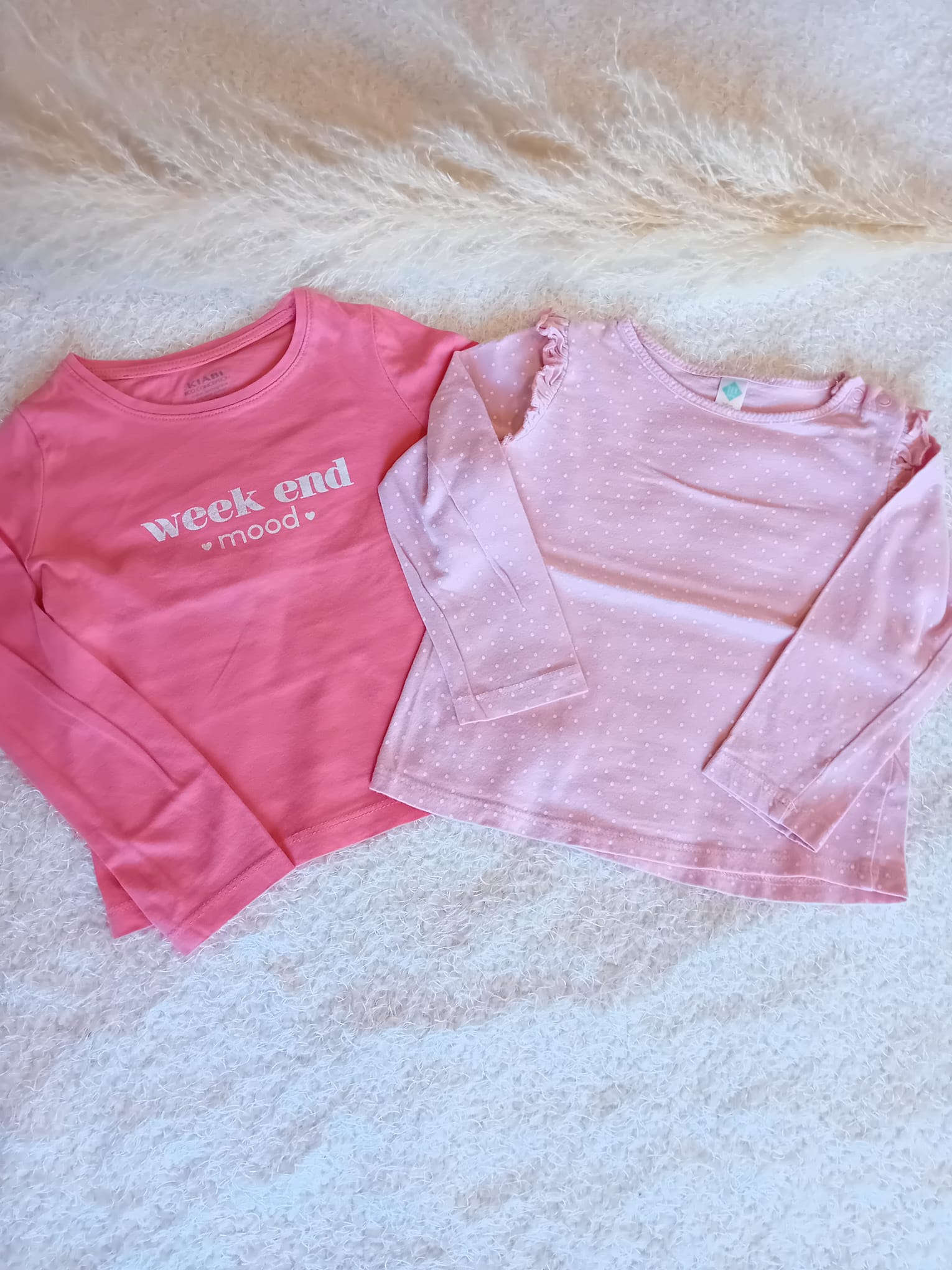 Lot 2 t.shirts manches longues 