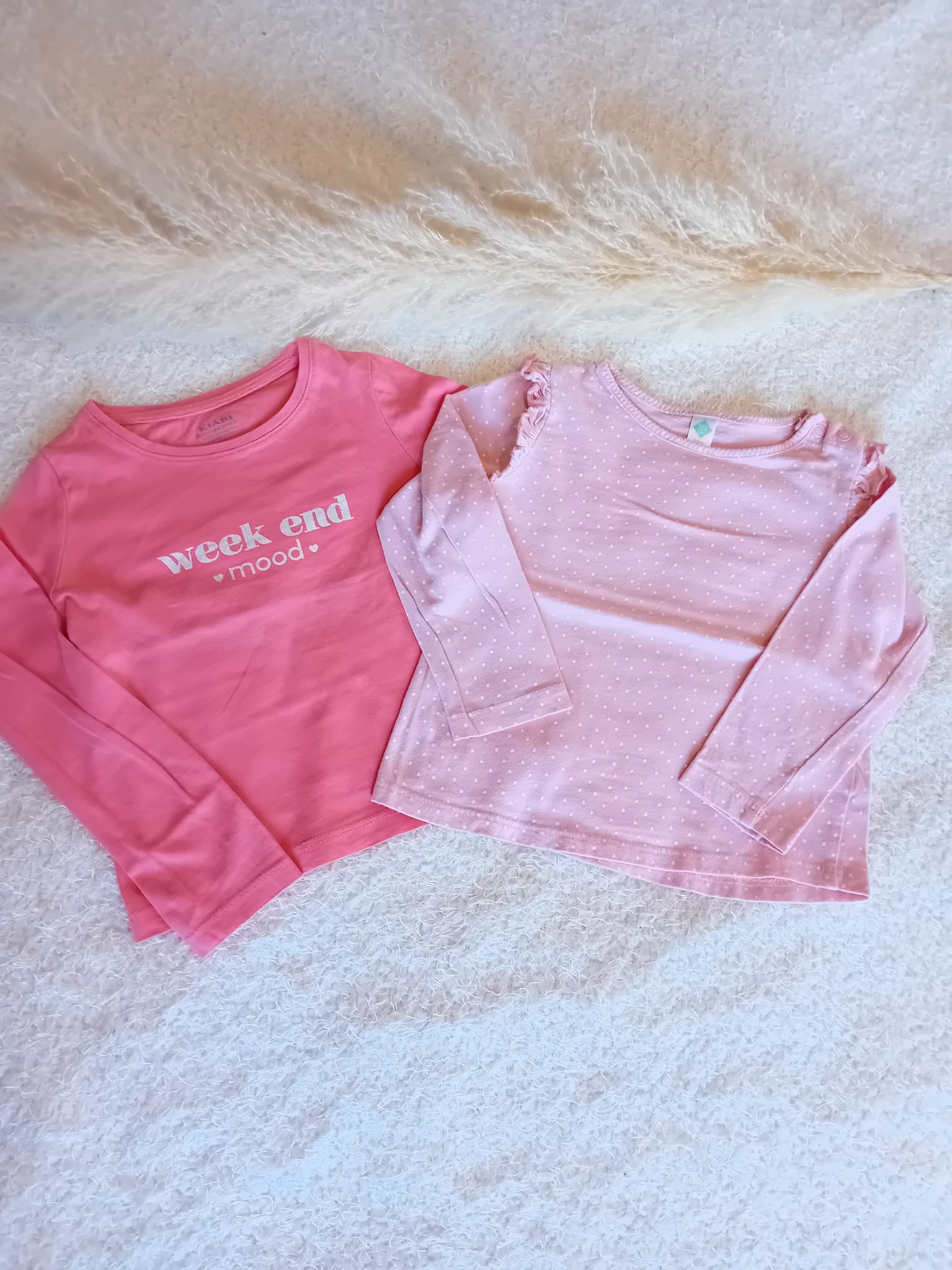 Lot 2 t.shirts manches longues  2