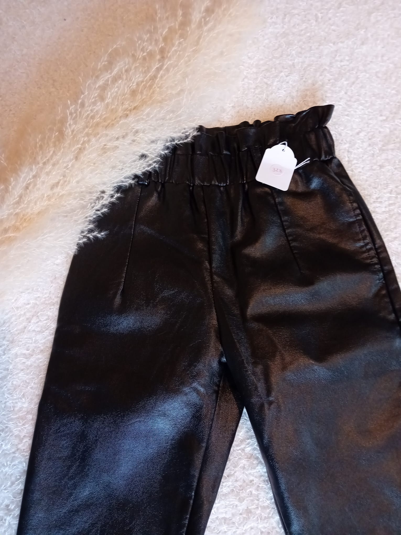 Pantalon simili cuir 2